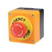 Push Button Station Self Locking Emergency Stop Mushroom Switch 10A