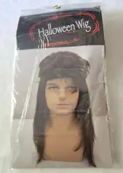 Halloween Wig Costume Accessory Adult Men's Wig Punk Rock Style - Brown