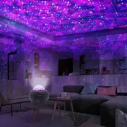 LED Star Light Projector with Bluetooth Speaker - 21 Lighting Mode