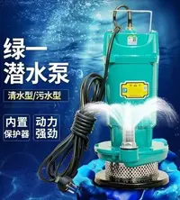 在飛比找Yahoo!奇摩拍賣優惠-新品 -抽水機潛水泵家用抽水220V高揚程泥漿抽水機泵小型化