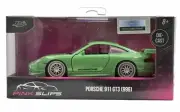 Jada Toys 2023 "Pink Slips" Green Porsche 911 GT3 (996) 1:32 Scale