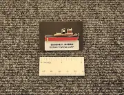 EUGENE F. MORAN Tugboat Enamel Lapel Pin - Towboat - Pushboat - NY Harbor