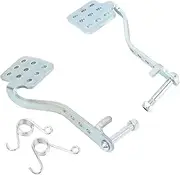 Go Kart Brake Throttle Pedals, Go Kart Pedals with Throttle Brake Return Springs, for 212 196 6.5 5. Road