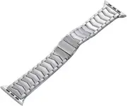 Titanium Band,Light-Weight V-Shape Metal Bracelet Strap with Folding Buckle,