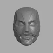 Wade Wilson v5 Deadpool 3 custom head for Marvel Legends & other action figures
