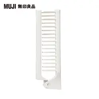 在飛比找momo購物網優惠-【MUJI 無印良品】聚丙烯折疊式扁梳/全長約18.4cm