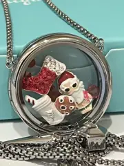 Origami Owl Silver Bolo Locket Set