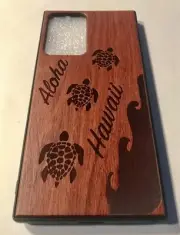 Samsung Note 20 Ultra Wood Turtles Aloha Waves Case