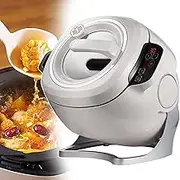 Home Cooking Machine, Automatic Cooking Machine,with 3D H Electromagnetic Heating, 2000w Power, and 360° Automatic Tumbling Design for Effortless Gourmet Cooking
