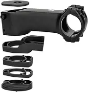 Cycle Stem, Aluminum Alloy Road Bike Stem, Shock Resistant, 7 Degree Adjustable, Cycling Part for Long Distance Racing Adventure Daily Commuting