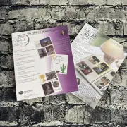 1999 Creative Memories 8x10 White Scrapbook Pages RCM-10S & Page Protectors