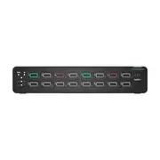 8:2 DisplayPort MultiClave Secure KVM with CAC