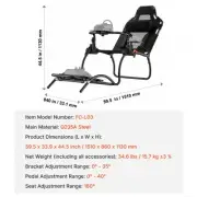 Foldable Racing Wheel Stand Compatible with For Logitech G923 G920 G29