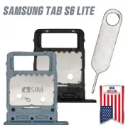 SIM microSD Card Tray Holder Slot + PIN For Samsung Galaxy Tab S6 Lite P610 P615