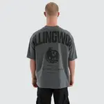 [Nena and Pasadena AFL] Collingwood Magpies Hunter Tee Pigment Charcoal