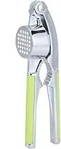 Ergonomic Garlic Press Crusher with Non Slip Handle for Home Use, Efficient Ginger Mincer and Walnut Cracker, Easy to Dishwasher