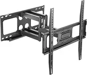 Premium Mount - Heavy Duty Dual Arm Articulating TV Wall Mount Bracket for Samsung 55" Class CU8000-Series Crystal UHD 4K Smart TV with HDR - UN55CU8000DXZA Tilt & Swivel w/Reduced Glare - Buy Smart!