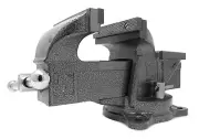 WEN BV455 5-Inch Heavy Duty Cast Iron Bench Vise with Swivel Base