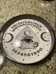 Ouija Board Occult Eye Tray 15”