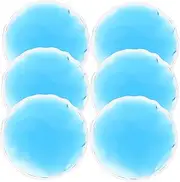 Baluue 6 Pack Round Pvc Cooling Heating Eye Masks Ice Compress Eye Patch for Relaxation Sleep Aid for Home Travel