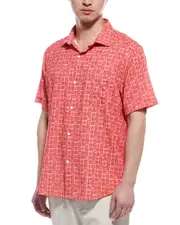 Tommy Bahama Bahama Coast Cozumel Tiles Shirt