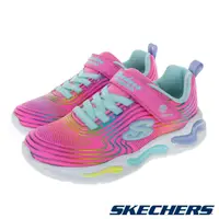 在飛比找PChome24h購物優惠-SKECHERS 童鞋 女童系列 燈鞋 WAVY BEAMS