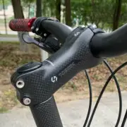 TOSEEK Carbon Aluminum Bicycle Stem MTB Road Bike 6/17°Handlebar Riser 31.8/28.6