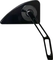 Pro-One Performance Mini Tear Drop Billet Mirror Black Right 102130B