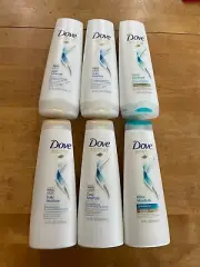 6 Dove Nutritive Solutions Daily Moisture Shampoos & Conditioners 12oz