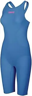 [arena] Powerskin R-Evo One Kneeskin - Blue/Powder Pink Size UK - 28