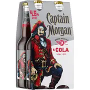 [Captain Morgan] Captain Morgan & Cola Bottle 4.5% 330mL