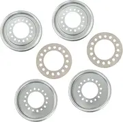 MagiDeal Wheel Balancers Set 300-318 Aluminum Fitting Replacement for 3/4 and 1 Ton Single Rear Wheel Accessory Lightweight