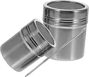 GREENADSCAPE 1 Set Multipurpose Spice Jar Powder Dispenser Portable Salt Container for Kitchen Utensils for Home Restaurant and Camping Use