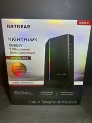 NETGEAR Nighthawk CableTelephony Modem CM2050V for Xfinity Voice
