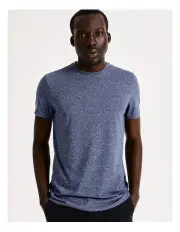[Blaq] Rome Marle T-Shirt Blue