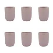 6PK Ecology Element Stoneware Cuddle Mug Tableware 250ml - Lilac