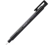 Tombow Black Barrel Mono Zero Eraser - Circle