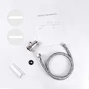 SAMODRA 3-Way Tee Australian T Adapter G 1/2 T Adapter for Bidet