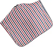 Baluue 1PC Adjustable Haircut Cape Soft Lightweight Hair Stylist Gown for Professional Hair Cutting Salon Unisex Design with Stripe Pattern Keeps Clothes Dry Clean