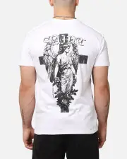 [SAINT MORTA] Saint Morta The Fallen Lafayette T-shirt White - Size XL XL White