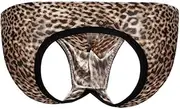 [Generic] Sexy Men's Leopard Jockstrap Underwear Low Waist G-String Thong