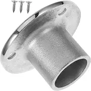 SUPVOX 1 Set Boat Deck Drain Plugs Stainless Steel Scupper Plugs for Efficient Water Drainage Yachts Rvs and Use Durable Easy to Install Drain Covers