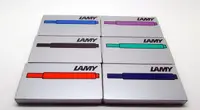 在飛比找PChome24h購物優惠-德國品牌LAMY 卡水(T10)卡式墨水管＊紅/黑/藍/深藍