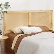 Queen Size | Ribo Rattan Bed Head Headboard Pine