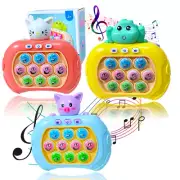 Quick Push Light Up Pop Game Fidget Toys For Adults And Kids Sensory POP It UK