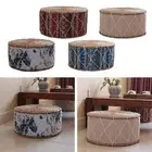 Breathable Straw Tatami Futon Floor Cushion Meditation Cushion Ottoman Stool