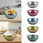 Titanium Bowl for Kids 500ml Multipurpose Food Bowl Lightweight Cookware Rice