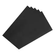 5 Pcs EVA Foam Sheets Black 35.4 Inch x 19.7 Inch 2mm Thick Crafts Foam Sheets