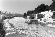Patrick Keller Desbonnets and NSU Prinz 1966 Rally Car Racing Old Photo