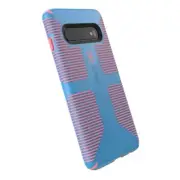 SPECK CandyShell Grip Samsung Galaxy S10+ Case, Azure Blue/Melon Pink